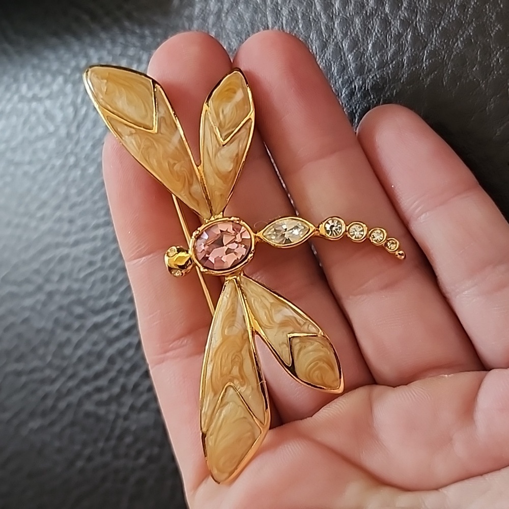 Vtg Kenneth Jay Lane For Avon Brooch - image 5